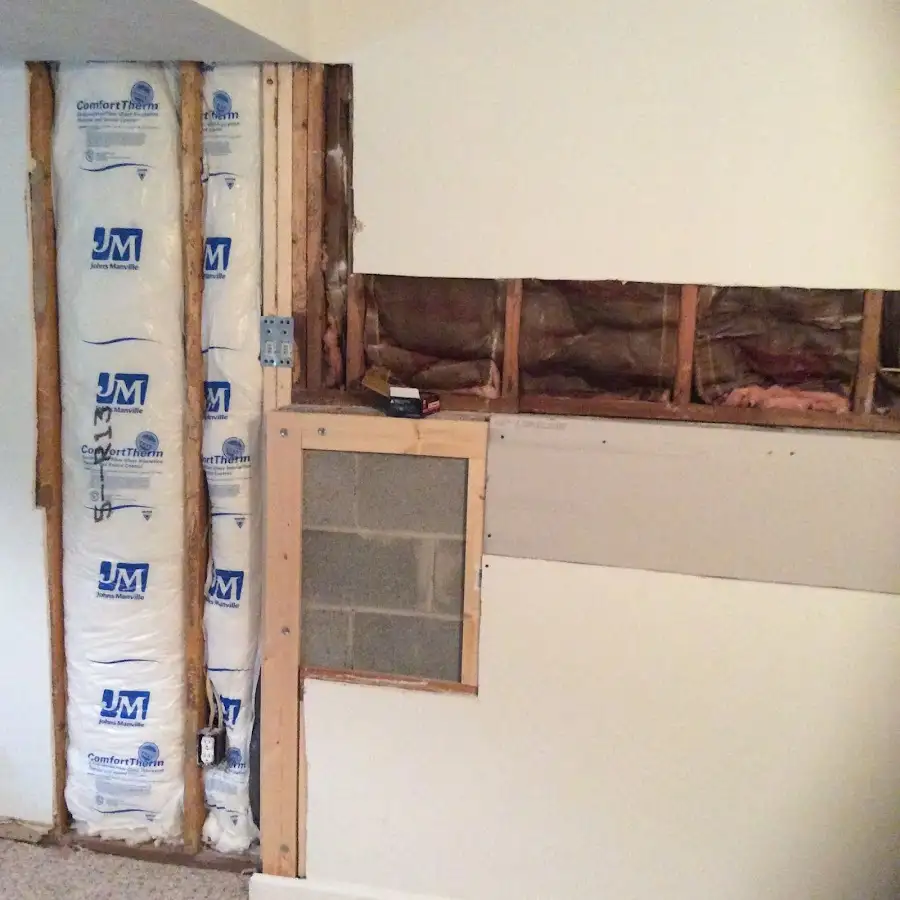Wall insulation replacement during Odor Removal & Deodorization in Kingfisher